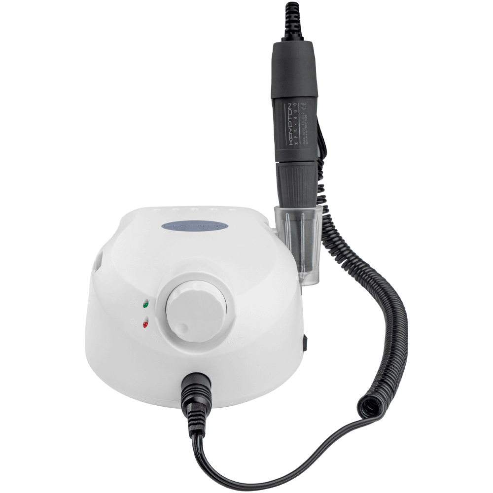KRYPTON XPS-400 WHITE/PURPLE 65 W Nail Drill and 40,000 rpm. for manicure and pedicure