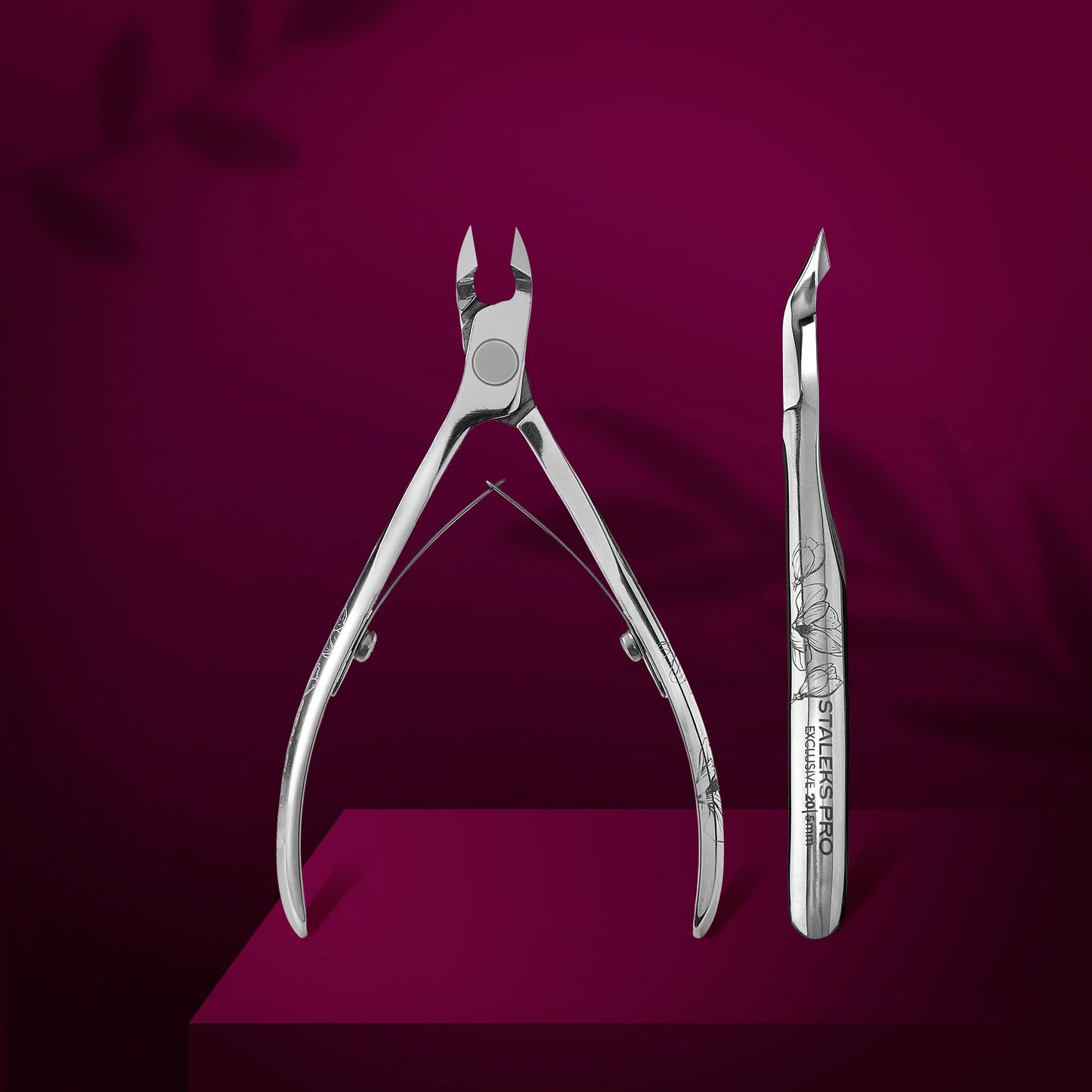 Professional cuticle nippers EXCLUSIVE 20 (magnolia) 8 m