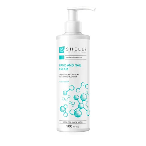 Hand and nail cream with allantoin, snail extract and shea oil Shelly 500 ml