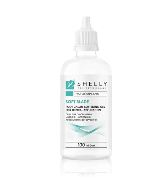 Foot Callus Softening Gel For Topical Application Soft blade Shelly 100 ml