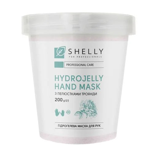 Hydrojelly hand mask with rose petals Shelly 200 g