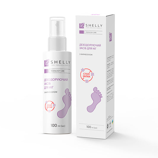 Long-acting deodorant for feet with farnesol Shelly 100 ml