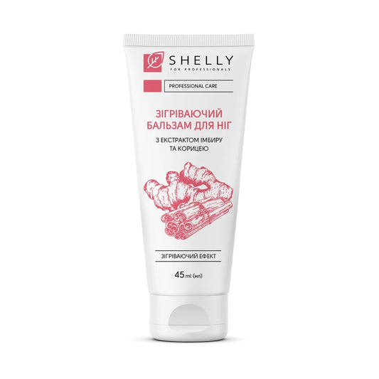 Warming foot balm with ginger extract and cinnamon Shelly 45 ml