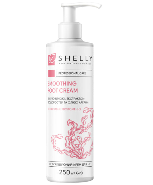 Softening foot cream with urea, algae extract and argan oil Shelly 250 ml