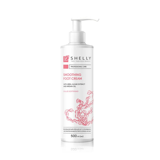 Softening foot cream with urea, algae extract and argan oil Shelly 500 ml