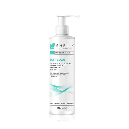 Spa bath for accelerated preparation for manicure and pedicure Soft blade Shelly 500 ml
