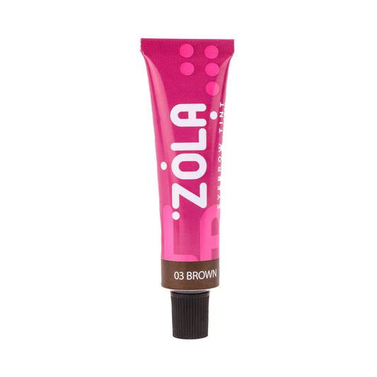 ZOLA Eyebrow Tint With Collagen # 3 Brown 15 g.