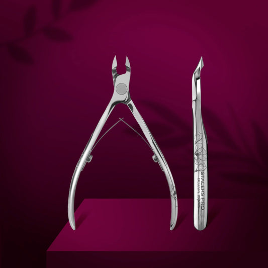 Professional cuticle nippers EXCLUSIVE 20 (magnolia) 8 m